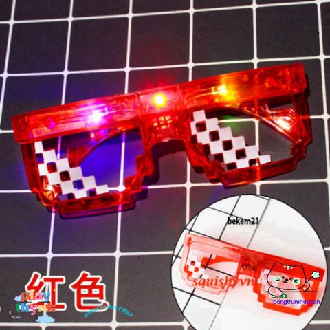 Kính Mát LED Nhiều Màu Thời Trang - Phụ Kiện Tiệc Tùng và Dạo Phố Độc Đáo Cho Dịp Lễ và Sinh Nhật