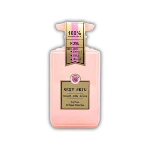 Sữa Tắm Nước Hoa Sexy Skin Rose Chính Hãng từ Pháp - Chăm Sóc Da Mềm Mại, Hương Hoa Hồng Quyến Rũ, Dưỡng Ẩm và Sạch Sẽ