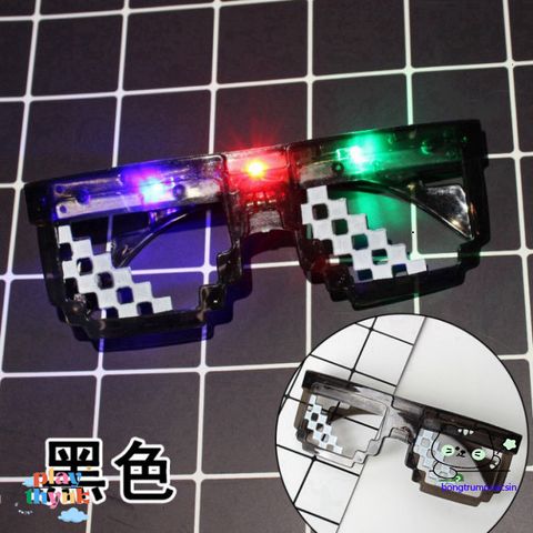 Kính Mắt Thời Trang LED 6 Chấm MINECRAFT Nhiều Màu - Phong Cách Thuglife, Hot Trend 2021, Quà Tặng Độc Đáo Cho Các Fan Game