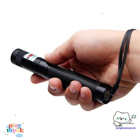 Bút chiếu laser 303 tia xanh đỏ siêu sáng - Đèn trình chiếu, chiếu xa 3km, chống nước, tặng kèm pin sạc và bộ sạc