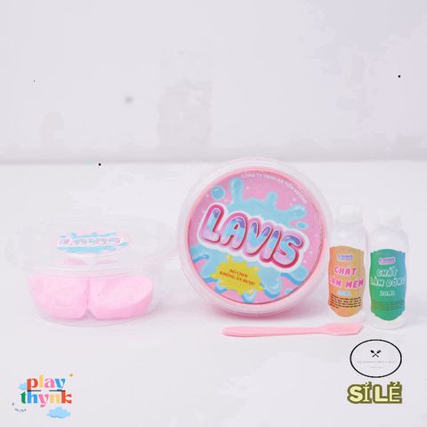 Bộ Đồ Chơi Slime Lavis Nàng Thần Tình Yêu 200ml - Đất Sét, Charm Rực Rỡ và Xốp Nhiều Màu, Sáng Tạo Vui Vẻ Cho Trẻ Em