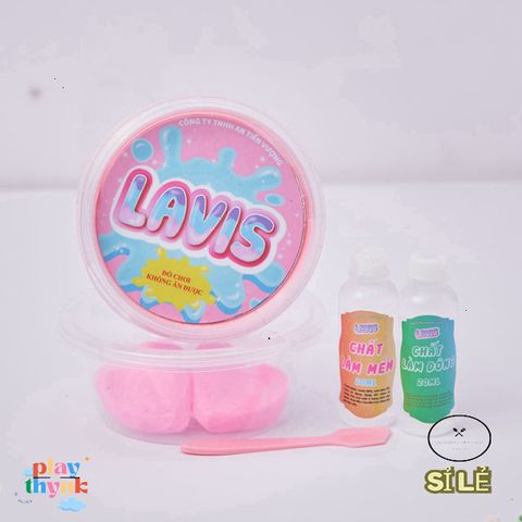 Bộ Đồ Chơi Slime Lavis Nàng Thần Tình Yêu 200ml - Đất Sét, Charm Rực Rỡ và Xốp Nhiều Màu, Sáng Tạo Vui Vẻ Cho Trẻ Em