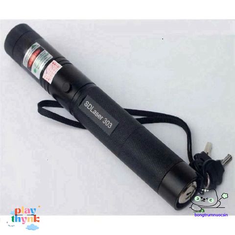 Đèn Laser 303 Siêu Mạnh Ánh Sáng Xanh - Chiếu Tia Laser Đẹp và Hiệu Ứng Kính Vạn Hoa, Phụ Kiện Nghệ Thuật cho Chiến Binh