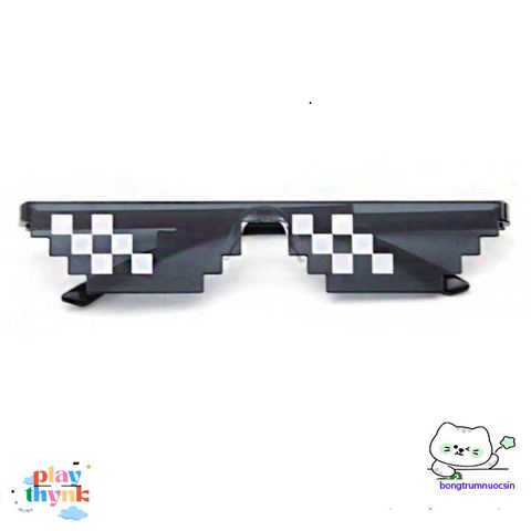 Kính THUG LIFE THUNGLIKE 6 Hàn Quốc - Kính Thời Trang Unisex Gọng Gập, Chất Nhựa PC, Quà Tặng Độc Đáo cho Người Yêu Gamer