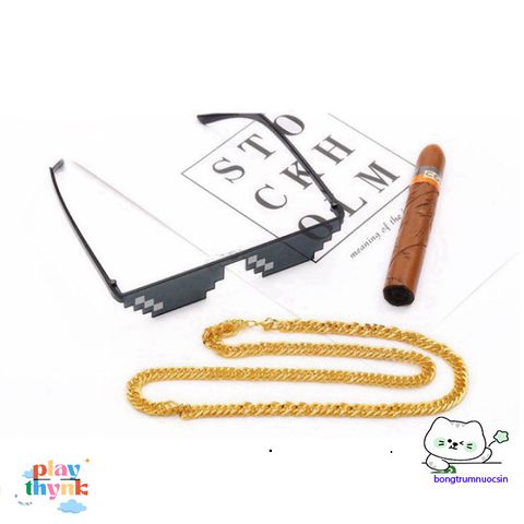 Kính THUG LIFE THUNGLIKE 6 Hàn Quốc - Kính Thời Trang Unisex Gọng Gập, Chất Nhựa PC, Quà Tặng Độc Đáo cho Người Yêu Gamer