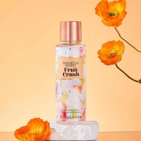 Xịt Thơm Body Mist Victoria's Secret - Fruit Crush Chính Hãng, Hương Trái Cây Tươi Mát, Dưỡng Da, Thiết Kế Sang Trọng, 250ml