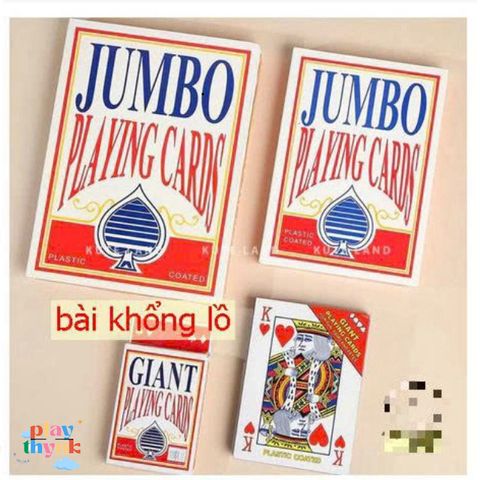 Bộ Bài Khổng Lồ A4 Để Biểu Diễn Ảo Thuật - Trang Trí Bất Tận & Cuốn Hút Cho Các Phép Thuật Ấn Tượng