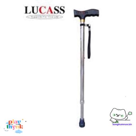 Gậy Hỗ Trợ Một Chân Lucass - Thiết Bị Di Chuyển An Toàn Cho Người Cao Tuổi, Chất Liệu Nhẹ, Điều Chỉnh Chiều Cao, Chống Trượt.