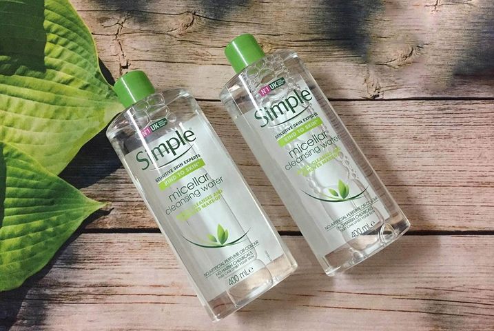 Nước Tẩy Trang Giữ Ẩm Simple Micellar Cleansing Water Chính Hãng - Sạch Sâu, Dịu Nhẹ, Phù Hợp Với Da Nhạy Cảm