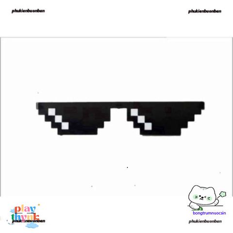 Kính Thuglife 6 Chấm MINECRAFT - Kính Mát Thời Trang Đa Màu Phong Cách Thug Life Dành Cho Nam Nữ, Hot Trend 2021