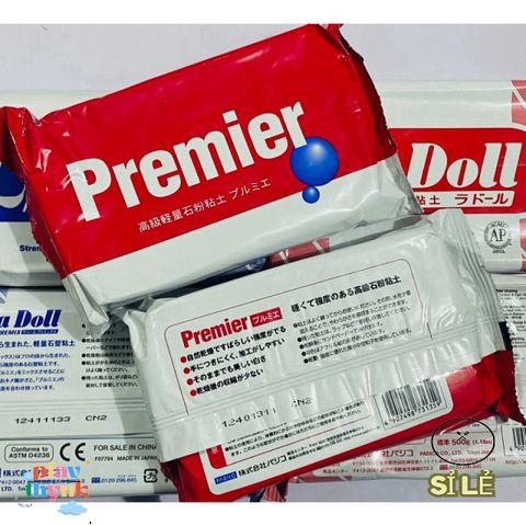 Bộ Đất Sét Tự Khô Đa Quốc Gia - Ladoll Nhật, Das Italy 500g, Fino TQ - Chất Liệu Dẻo, Dễ Nặn, Phù Hợp Cho Nghệ Thuật Điêu Khắc