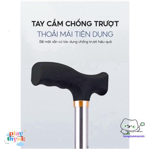Giá Đỡ Đi Bộ 3-4 Chân Cho Người Già - Gậy Tập Đi Inox Chống Trơn - Bền Đẹp, Điều Chỉnh Cao Thấp - Giao Hàng Nhanh Tại Nội Thành