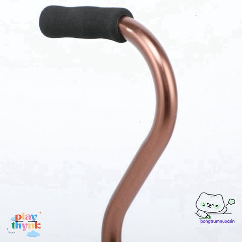 Gậy Lucass B-934 4 Chân Điều Chỉnh Chiều Cao - Hỗ Trợ Đi Lại Cho Người Già, Người Ốm, Phục Hồi Chức Năng