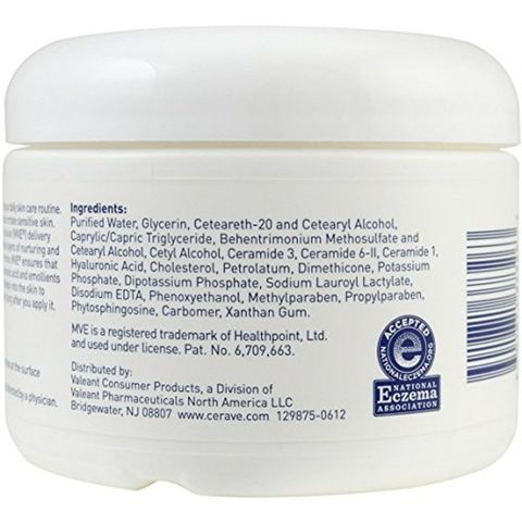 Kem Dưỡng Ẩm Cerave Moisturizing Cream 340g - Kem Dưỡng Da Chính Hãng, Cấp Ẩm Tối Ưu Cho Da Khô và Nhạy Cảm