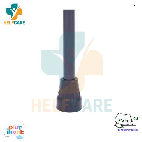 Gậy Chống 1 Chân HelpCare - Điều Chỉnh Chiều Cao, Hỗ Trợ Đi Lại Cho Người Già - Hợp Kim Nhôm Nhẹ, Bền, Chống Trượt