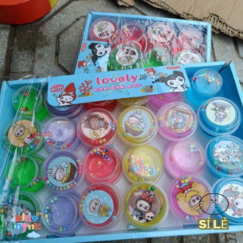 Set 24 Khay Chứa Slim Cá Tính Labubu - Đồ Chơi Thú Vị Tiệm Nhà Bo, Mô Hình Độc Đáo Cho Bé Yêu