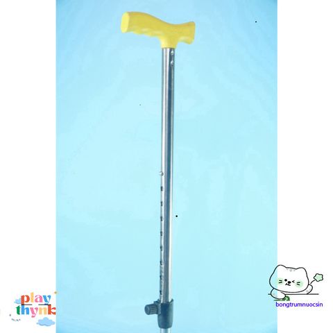 Gậy Chống 4 Chân Bayoka Inox Đế Mềm - Hỗ Trợ Người Già, An Toàn Khi Đi Lại, Kích Thước Vừa Vặn, Thiết Kế Thông Minh