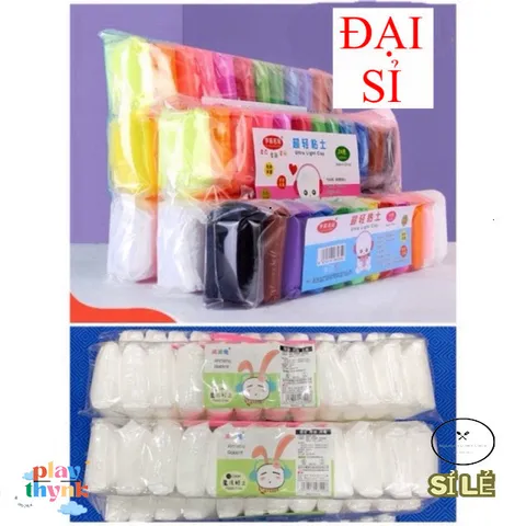 Bộ Đất Sét Tự Khô Nhiều Màu 36/24/12 Cho Trẻ Em - Đồ Chơi Phát Triển Tư ...
