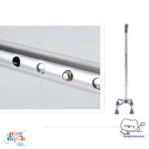 Gậy Trợ Lực Đa Năng Cho Người Già - Điều Chỉnh Chiều Cao Tiện Lợi, Gọn Nhẹ, Tặng Quà Hữu Ích Cho Người Cao Tuổi