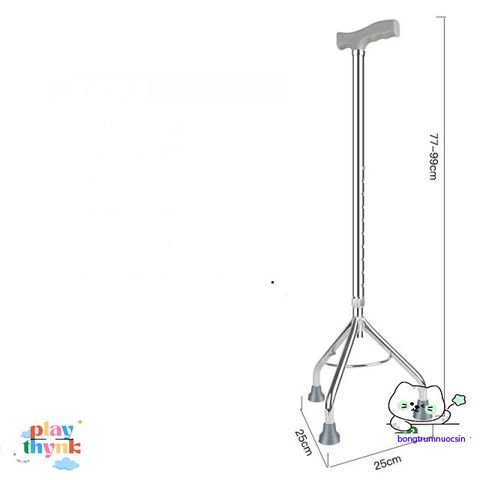 Gậy Trợ Lực Đa Năng Cho Người Già - Điều Chỉnh Chiều Cao Tiện Lợi, Gọn Nhẹ, Tặng Quà Hữu Ích Cho Người Cao Tuổi