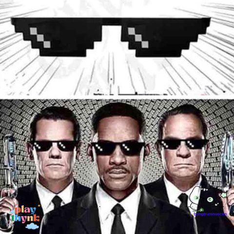 Kính Mát Thug Life 6 Chấm - Xu Hướng Thời Trang Punk Vui Nhộn, Bảo Vệ UV400, Phong Cách Năng Động Cho Mọi Người