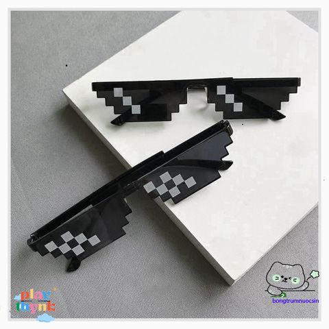 Kính Mát Mosaic Thug Life - Kính Chống UV, Phong Cách Disco Cá Tính, Dành Cho Du Lịch, Tiệc Tùng, Khiêu Vũ