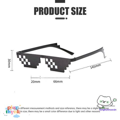 Kính Mát Mosaic Thug Life - Kính Chống UV, Phong Cách Disco Cá Tính, Dành Cho Du Lịch, Tiệc Tùng, Khiêu Vũ