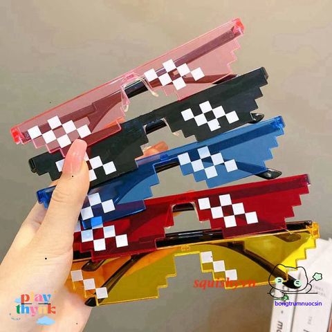 Kính Mát Thug Life 6 Màu - Kính Mát Thời Trang Chống UV, Phong Cách Đặc Biệt Cho Những Ai Yêu Thích Hài Hước và Độc Đáo
