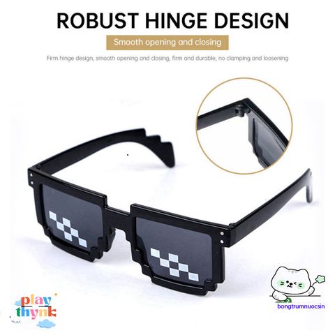 Kính Mát Thug Life 6 Màu - Kính Mát Thời Trang Chống UV, Phong Cách Đặc Biệt Cho Những Ai Yêu Thích Hài Hước và Độc Đáo