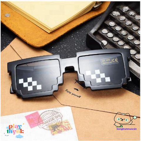 Kính Mắt Thug Life Đa Sắc 6 Chấm - Phụ Kiện Gamer Cá Tính, Gắn Kết Thế Giới Game Với Thời Trang Trẻ Trung