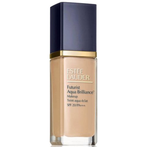 Kem Nền Estée Lauder Futurist Aqua Brilliance 30ml Màu 1W0 - Makeup Cấp Ẩm, Chống Nắng SPF 20/PA+++ Chính Hãng