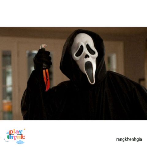 Mặt Nạ Thần Chết Scream Halloween - Phụ Kiện Hóa Trang Bí Ẩn Cho Bữa Tiệc Hóa Trang, Sinh Nhật, Lễ Hội