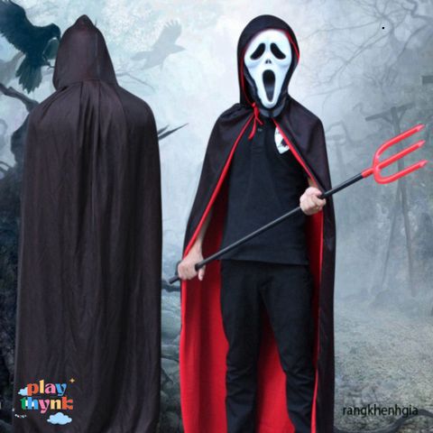 Mặt Nạ Thần Chết Scream Halloween - Phụ Kiện Hóa Trang Bí Ẩn Cho Bữa Tiệc Hóa Trang, Sinh Nhật, Lễ Hội