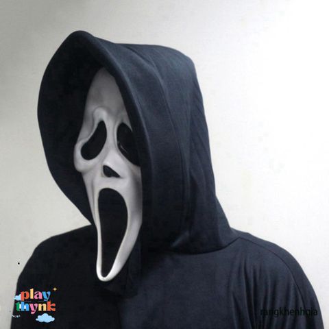 Mặt Nạ Ghostface Halloween - Phụ Kiện Hóa Trang Độc Đáo Cho Tiệc Hóa Trang Và Lễ Hội - Unisex Thoải Mái, Phong Cách Bí Ẩn