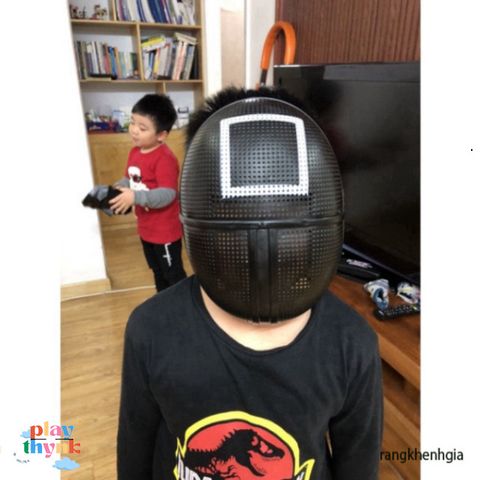 Mặt Nạ Squid Game - Phụ Kiện Hóa Trang Độc Đáo Cho Halloween & Trung Thu, Hoàn Hảo Cho Các Bữa Tiệc và Sự Kiện Thú Vị