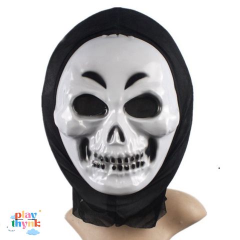 Mặt Nạ Đầu Lâu W06 - Phụ Kiện Halloween Phong Cách Độc Đáo, Chất Liệu Bền, Thời Trang Cá Tính