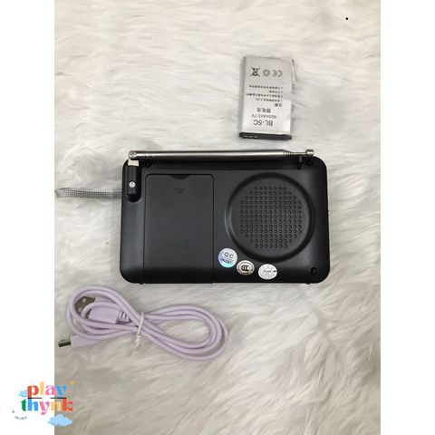 Đài Radio 2 Trong 1 Happy Model 968 - Nghe Nhạc, FM, USB, Tai Nghe - Thiết Bị Di Động Tiện Lợi Cho Tập Thể Dục