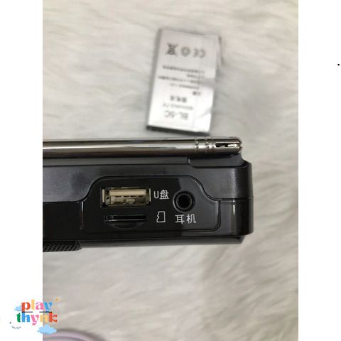 Đài Radio 2 Trong 1 Happy Model 968 - Nghe Nhạc, FM, USB, Tai Nghe - Thiết Bị Di Động Tiện Lợi Cho Tập Thể Dục