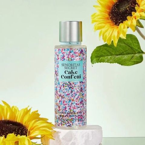 Xịt thơm cơ thể Victoria Secret - Cake Confetti Chính Hãng - Hương Ngọt Ngào, Tự Tin Suốt Ngày, Quà Tặng Ý Nghĩa Cho Phụ