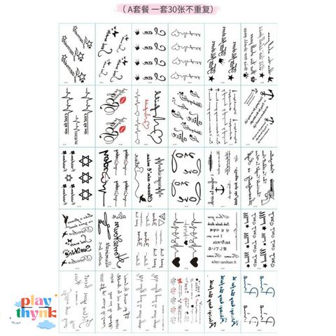 Bộ Sưu Tập 30 Hình Xăm Tatoo Ngẫu Nhiên An Toàn, Dễ Dùng - Phụ Kiện Thời Trang Gudetama Cho Fan Hâm Mộ