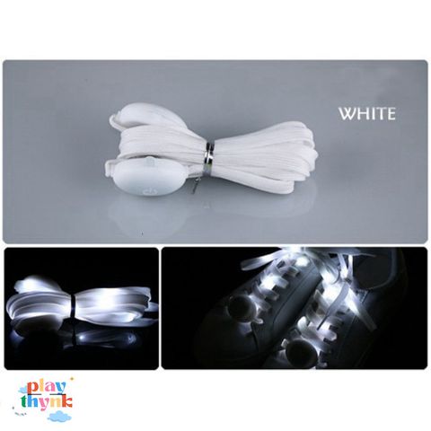 Dây Giày LED Phát Sáng Độc Đáo - Nhiều Chế Độ Nhấp Nháy, Màu Sắc Sống Động Thích Hợp Cho Thể Thao và Tiệc Tối