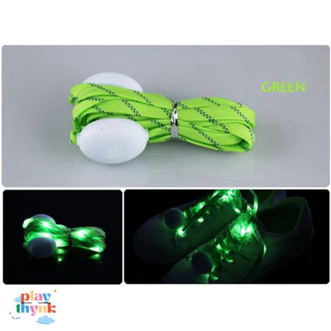 Dây Giày LED Phát Sáng Độc Đáo - Nhiều Chế Độ Nhấp Nháy, Màu Sắc Sống Động Thích Hợp Cho Thể Thao và Tiệc Tối