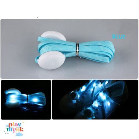 Dây Giày LED Phát Sáng Độc Đáo - Nhiều Chế Độ Nhấp Nháy, Màu Sắc Sống Động Thích Hợp Cho Thể Thao và Tiệc Tối