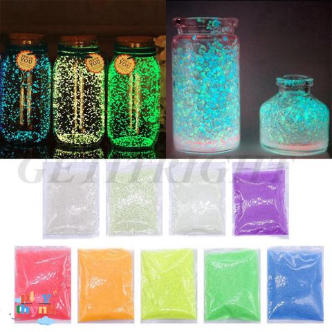 Cát Phát Sáng Độc Đáo 10g Cho Bể Cá - Luminous Sand Tạo Đèn Chiếu Sáng - Trang Trí Bể Cá Hấp Dẫn