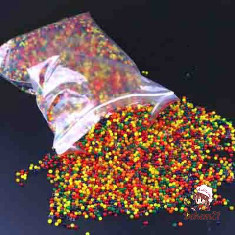 Gói 250 Gram Hạt Nở Đa Sắc - 10.000 Hạt Trang Trí Trồng Cây & Sân Vườn - Hạt Siêu Thấm Màu Sắc Cho Không Gian Sáng Tạo