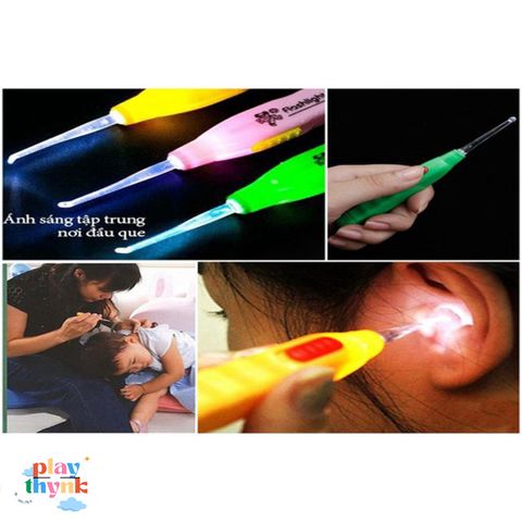 Bộ Dụng Cụ Lấy Ráy Tai Có Đèn Flashlight - An Toàn và Tiện Lợi Cho Gia Đình - Shop Bansigudetama