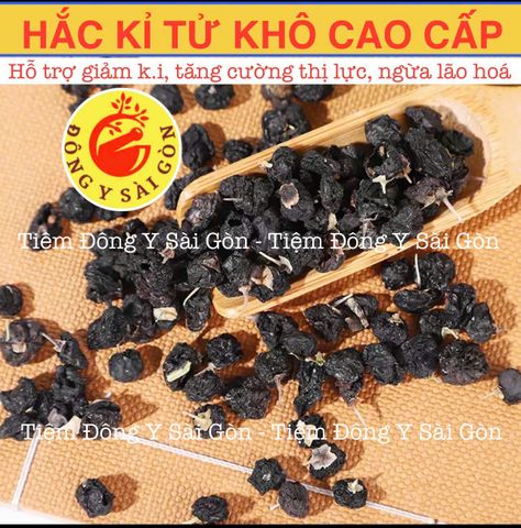 Hắc Kỷ Tử Khô Cao Cấp 100g - Thực Phẩm Sấy Khô Tốt Cho Sức Khỏe, Hỗ Trợ Giảm Cân và Làm Đẹp Da