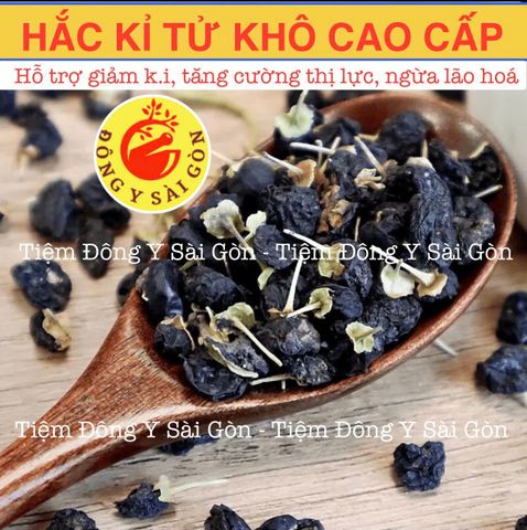 Hắc Kỷ Tử Khô Cao Cấp 100g - Thực Phẩm Sấy Khô Tốt Cho Sức Khỏe, Hỗ Trợ Giảm Cân và Làm Đẹp Da