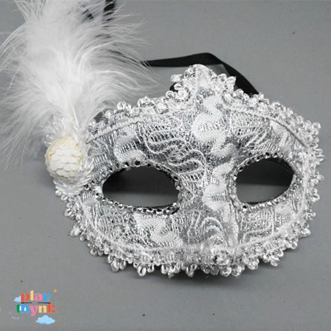 Mặt Nạ Lông Vũ Có Đèn SK-MK3 - Phụ Kiện Thời Trang Độc Đáo Từ Shop Bansigudetama!