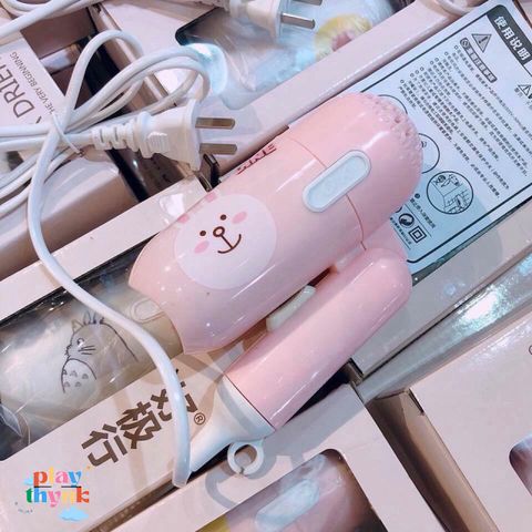Máy Sấy Tóc Mini Dễ Thương Gudetama - Công Suất Lớn, Sấy Nhanh, An Toàn Cho Tóc - Phong Cách Độc Đáo Cho Fans Anime